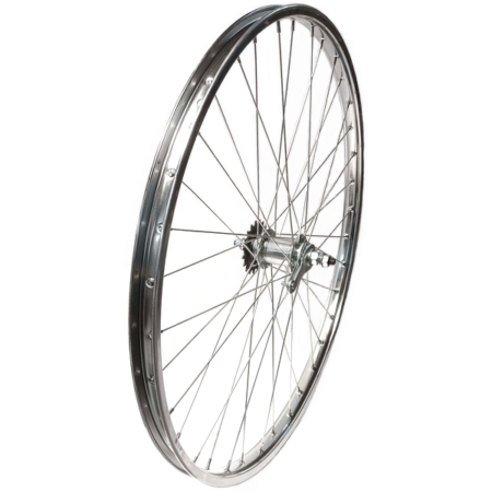 Tagaratas 28 tolli 1 käik 36H teras kroom, Falcon