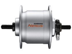 Dünamorumm 36H Shimano Nexus DH-C3000-2N-NT 9x100x140mm 6V/2,4W, alu hõbe