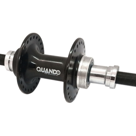 Tagarumm BMX 48H Quando KT-DSTR M14 alu must, kinniste laagritega