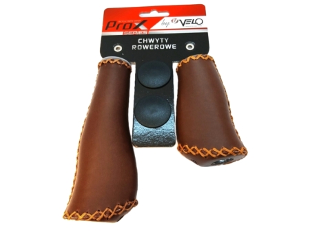 Käepidemed 140/95mm Velo ProX VLG-649-2AD2S Ergo, Eco-nahk pruun
