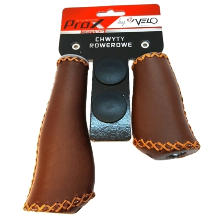Käepidemed 140/95mm Velo ProX VLG-649-2AD2S Ergo, Eco-nahk pruun