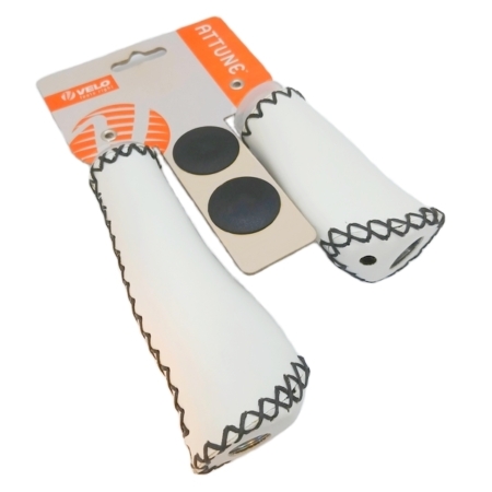 Käepidemed 140/95mm Velo ProX VLG-649-AD2S Ergo, Eco-nahk valge