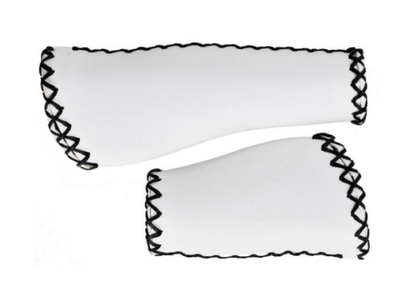 Käepidemed 140/95mm Velo ProX VLG-649-AD2S Ergo, Eco-nahk valge