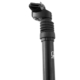 Sadulapost-amort 25,4x350mm Promax klambriga, alu must