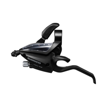 Käiguheebel 3 käiku vasak Shimano Altus ST-EF500-L2A EZ-Fire Plus must, trossiga