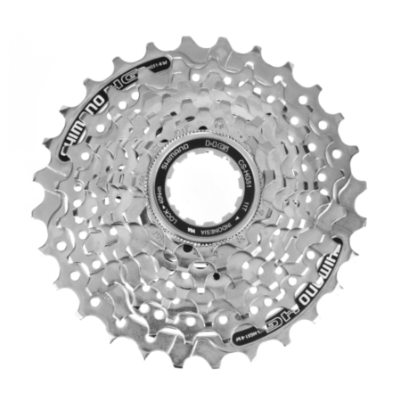 Kassett 8-ne 11-28T Shimano Alivio CS-HG51-8, hõbe