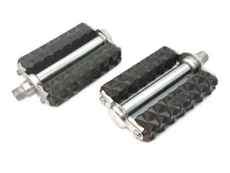 Pedaalid vene keermega Marwi Union, teras hõbe/plast must