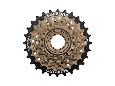 Tirr 6-ne 14-28T Shimano Tourney MF-TZ500-6, pruun-must