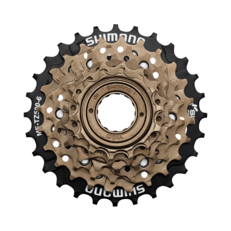 Tirr 6-ne 14-28T Shimano Tourney MF-TZ500-6, pruun-must