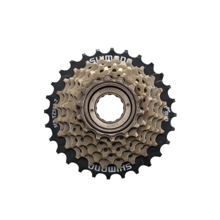 Tirr 7-ne 14-28T Shimano Tourney MF-TZ500-7, pruun-must