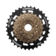 Tirr 7-ne 14-34T Shimano Tourney MF-TZ500-7 MegaRange, pruun-must