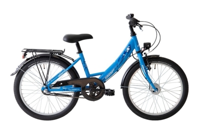 Tüdrukute jalgratas 20 tolli 3 käiku HD BBF MOVER, sinine