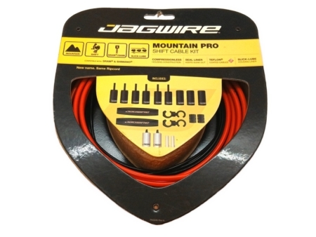 Käigutrosside ja -kõri komplekt Jagwire Mountain Pro MCK215, punane