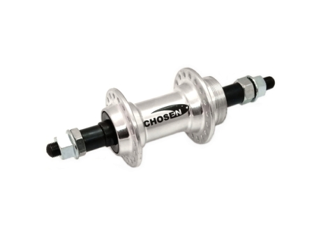 Tagarumm tirrile 36H Chosen alu hõbe, mutritega