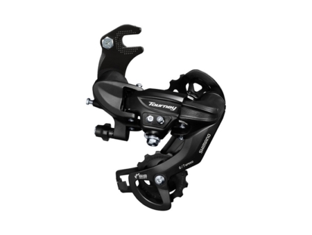 Tagavahetaja 6-7 käiku Shimano Tourney RD-TY300 SGS Road Type kõrvaga, must