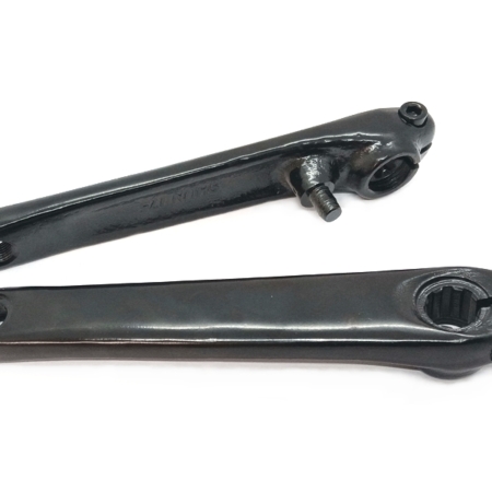 Vändad BMX 175mm BeFly Blade 8T 19mm, teras must