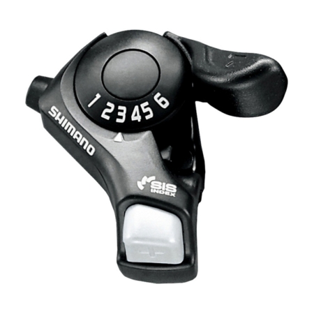 Käiguheebel 6 käiku parem Shimano Tourney SL-TX30 Thumb Shifter must, 2050mm trossiga