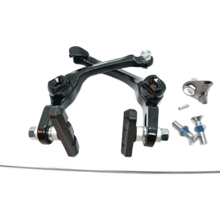 U-pidur BMX tagumine Promax U-980R, alu must