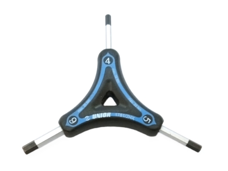 Kuuskantvõti 4-5-6mm Unior 1781/2HX