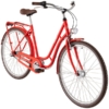 Naiste jalgratas 28 tolli 3 käiku teras R48 HD Panther La Vita, punane matt