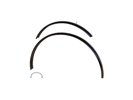 Porilauad 28 tolli 45mm Büchel, teras must