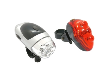 Tulede komplekt patareideta JY-152C, plast hõbe-must