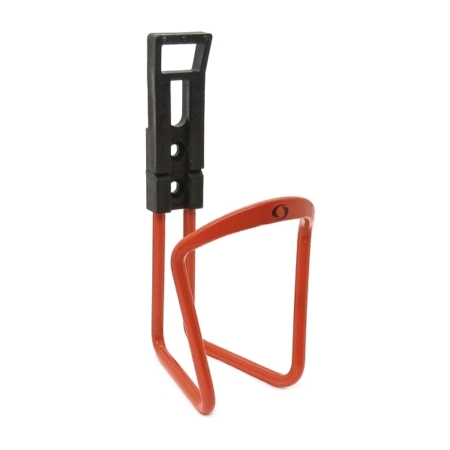 Pudelikorv jalgratta raamile Simpla, alu punane