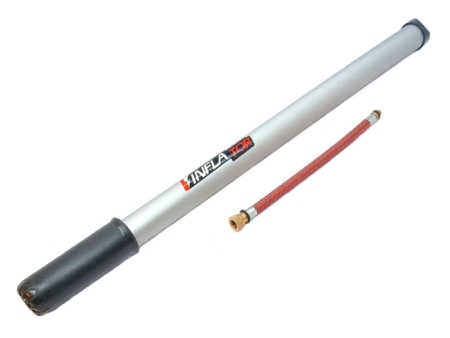 Rattapump Inflator 400mm AV voolikuga, alu