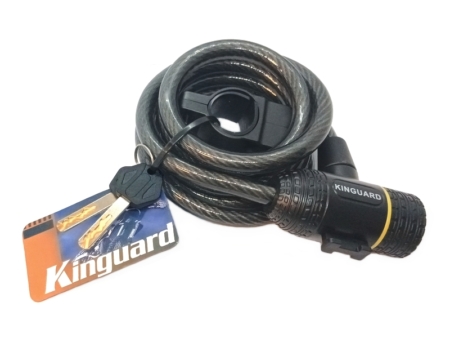 Trosslukk Kinguard 12x1800mm, lukuhoidjaga