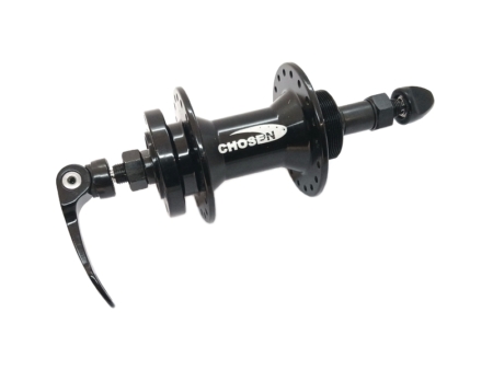 Tagarumm ketaspidurile 6-polt ja tirrile 36H Chosen, alu must QR