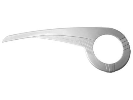 Ketikaitse täispikk 36-38T Hebie, plast hall