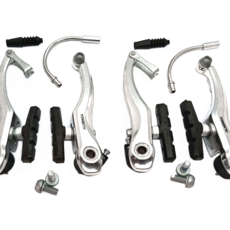 V-pidur esimene ja tagumine Alhonga HJ-811AD, alu hõbe