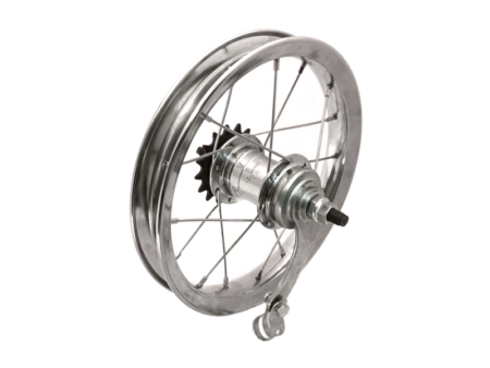 Tagaratas 12 tolli 1 käik 16H teras kroom, Velosteel