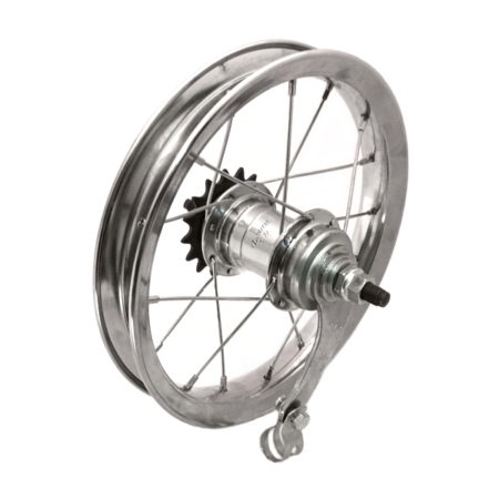 Tagaratas 12 tolli 1 käik 16H teras kroom, Velosteel