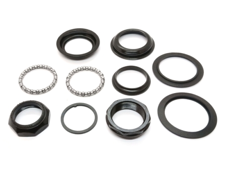 Kaelakausid 1-1/8 tolli keermega First G 25,4x44x30mm, teras must