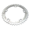 Vändad 170mm 53/39T+52/42T SunRace FCR810 2×8 käiku, alu hõbe