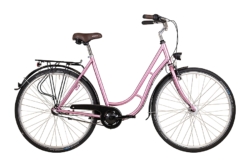 Naiste jalgratas 28 tolli 3 käiku teras R55 HD BBF Special, roosa metallik