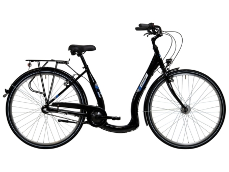 Naiste jalgratas 28 tolli 3k alu R46 HD BBF Easy Entry, must