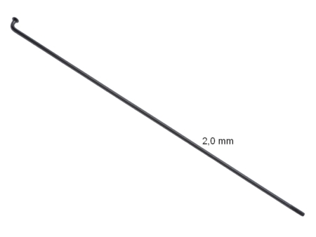 Kodar 290×2,0mm Rodi, galvaniseeritud teras must