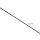 Kodar 290×2,0mm Rodi, galvaniseeritud teras must