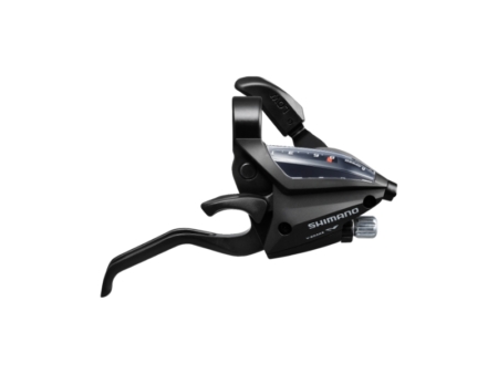 Käiguheebel 8 käiku parem Shimano Altus ST-EF500-8R2A EZ-Fire Plus must, 2050mm trossiga