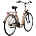 Naiste jalgratas 28 tolli 7 käiku NX alu R46 HD BBF Easy Entry, beež