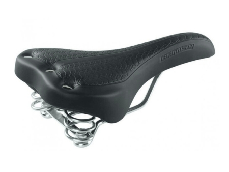 Sadul Selle Monte Grappa British 270x160mm vedrudega, kunstnahk must