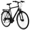 Meeste jalgratas 28 tolli 21 käiku teras R53 BBF Trekking Mallorca, must