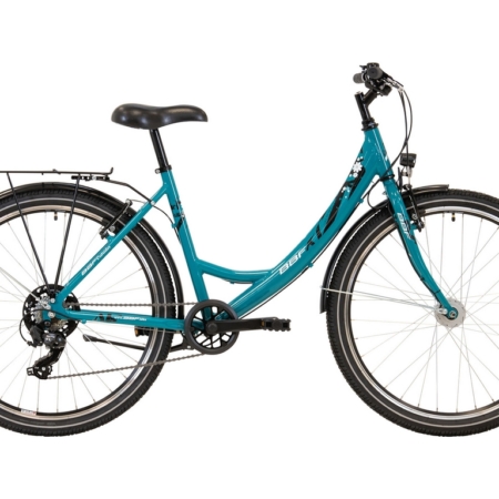 Naiste jalgratas 26 tolli 7 käiku alu R44 BBF Outrider, türkiis