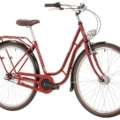 Naiste jalgratas 28 tolli 3 käiku teras R48 Panther Antero 1.0, bordoo