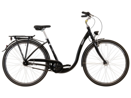 Naiste jalgratas 28 tolli 7 käiku NX alu R46 BBF Bergen, must