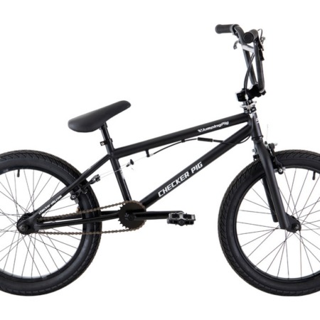 Poiste jalgratas 20 tolli 1 käik teras R25 Checker Pig Jumping Pig BMX, must