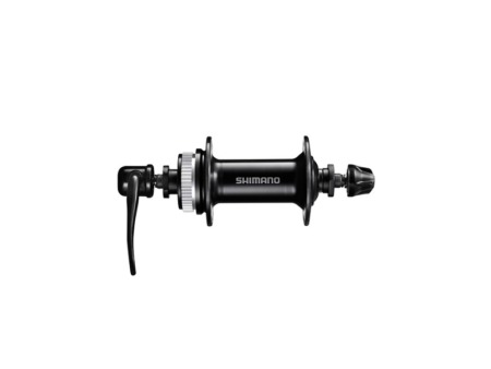 Esirumm ketaspidurile CL 36H Shimano Cues HB-QC300, alu must QR