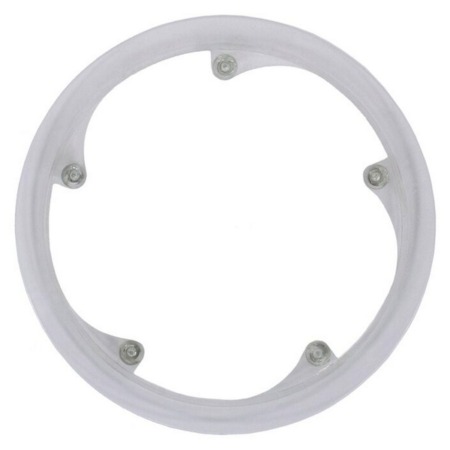 Ketikaitse 42T 5 auku 190mm, plast läbipaistev